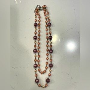 Premier Designs Double-strand faux Pearl 18” necklace.